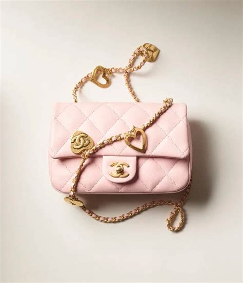 chanel small bag pink|chanel mini flap bag pink.